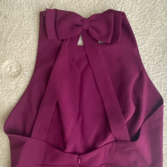 DRESS THE POPULATION BACKLESS MIDI DRESS - Picture 4 of 6